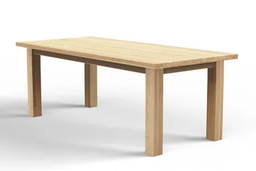 Massivholz Esstische nach Maß Online Konfigurator - Klassik Holzbeine quadratisch gerade 10×10cm