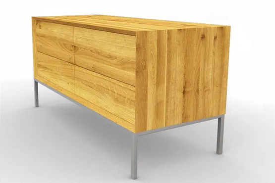 Massivholz Sideboard Zen