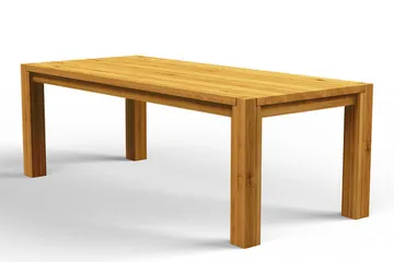 Massivholz Esstische nach Maß Online Konfigurator - Titan Holzbeine quadratisch gerade 10×10cm